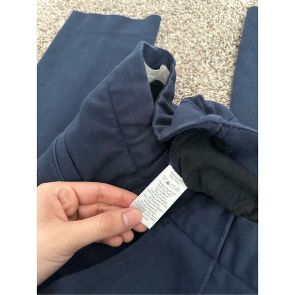 Everlane The Dream Pant Navy Blue Women’s Size XXS Pull On Tapered Leg Trousers - Picture 7 of 15